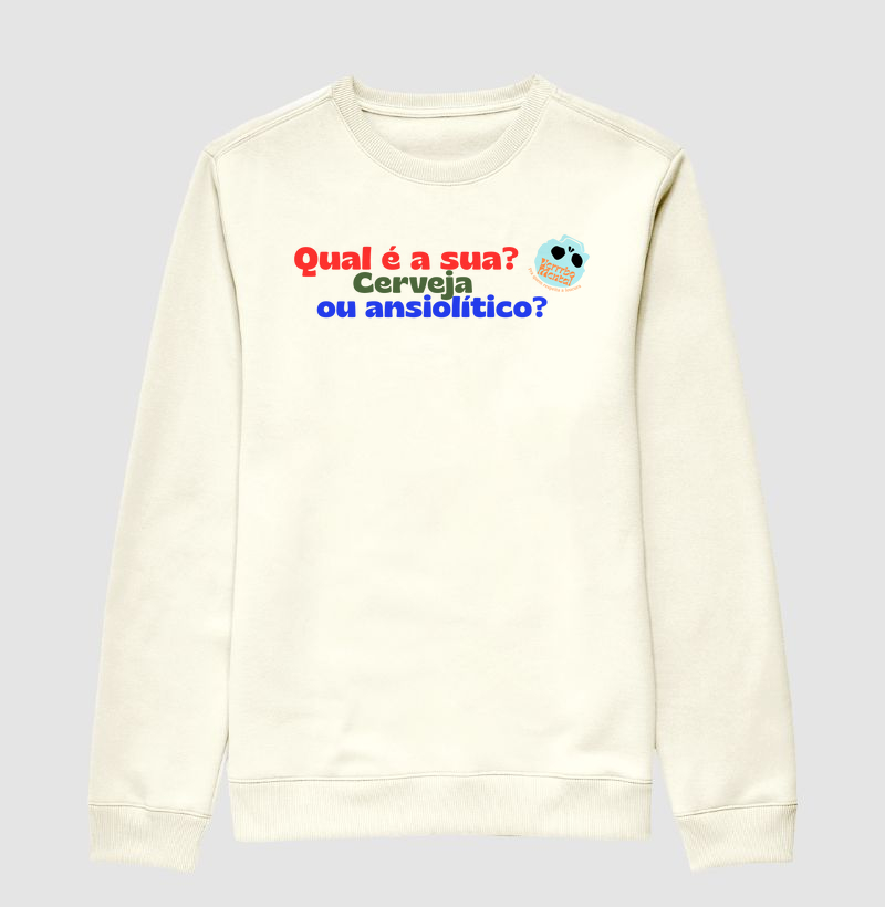 Suéter Cerveja ou ansiolítico?