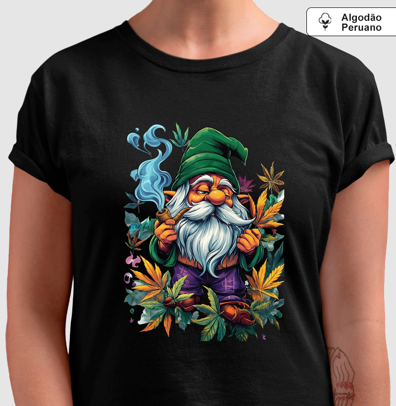 Camiseta Algodão Peruano Gnome High – 420 Edition
