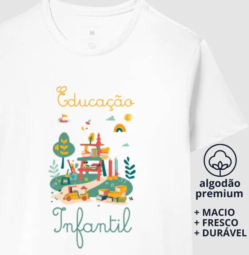 Camiseta Educação Infantil