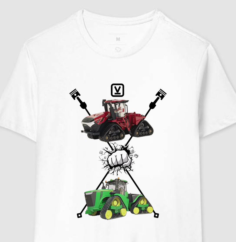 Camiseta Coleção Mecanização Agrícola (Tratores)