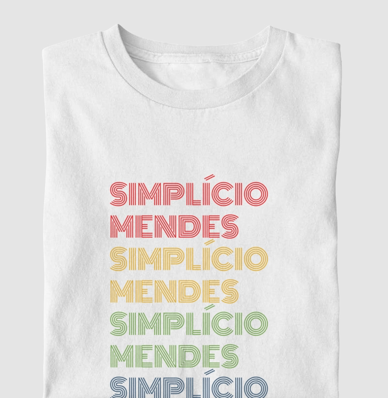 Simplício Mendes Letreiro Retrô