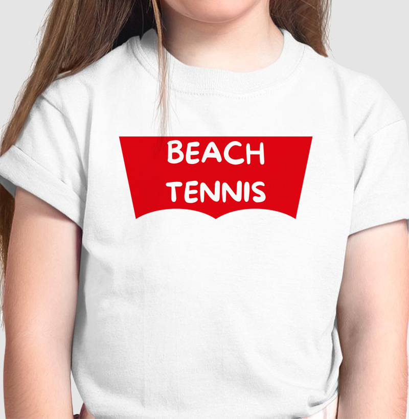Camiseta Infantil - Beach Tennis Attitude