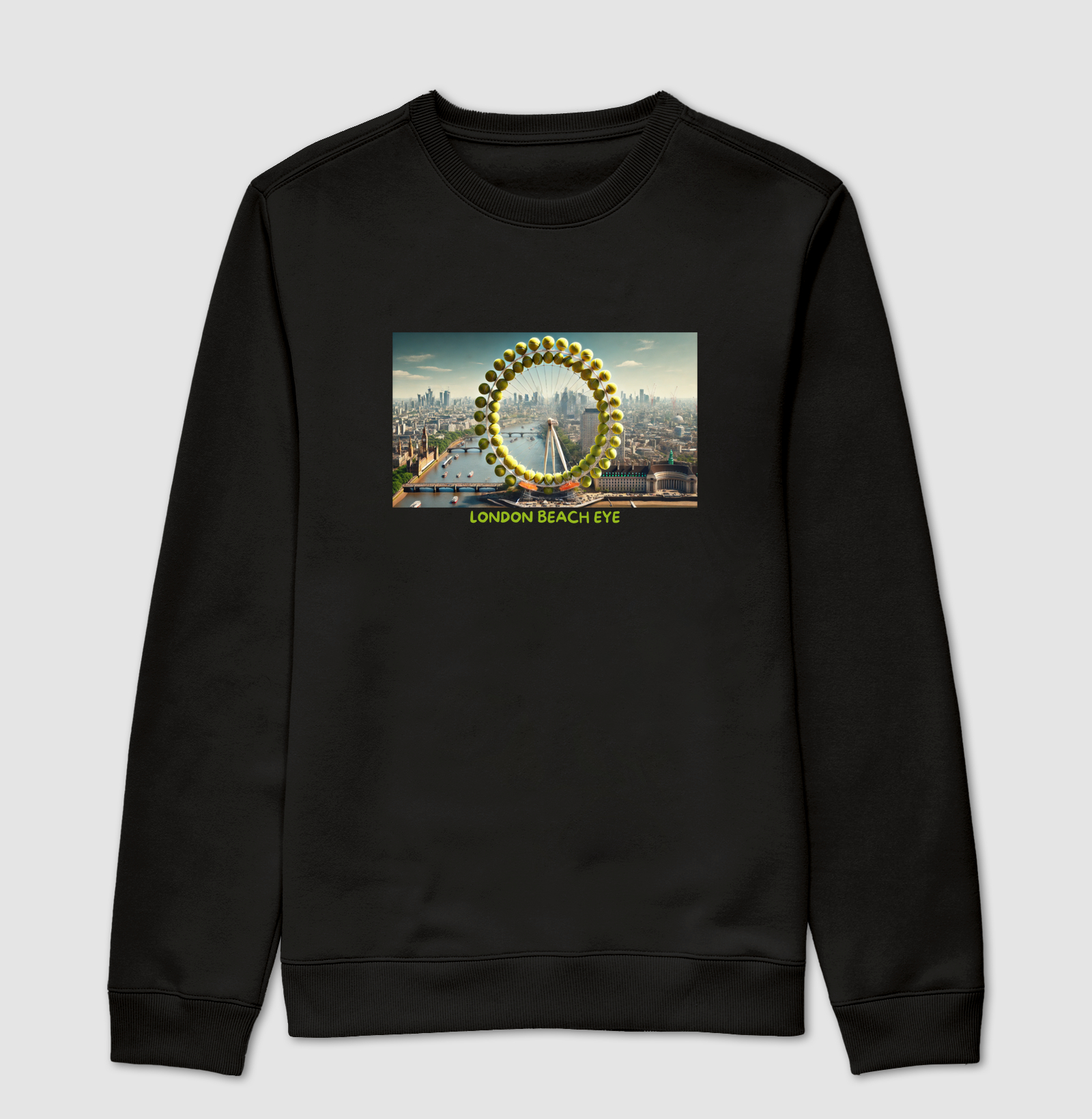 Estampa London Beach Eye