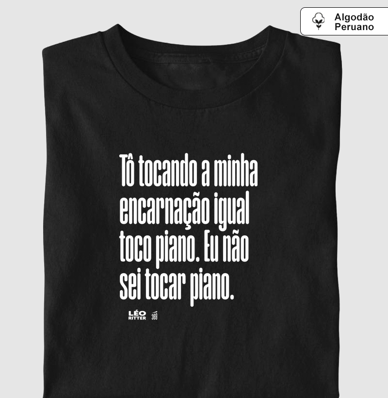[Léo Ritter] Eu não sei tocar piano