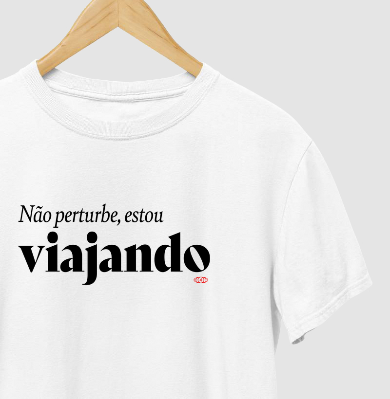 Não perturbe, estou viajando