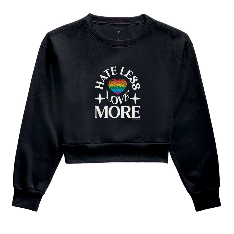 Hate less, love more