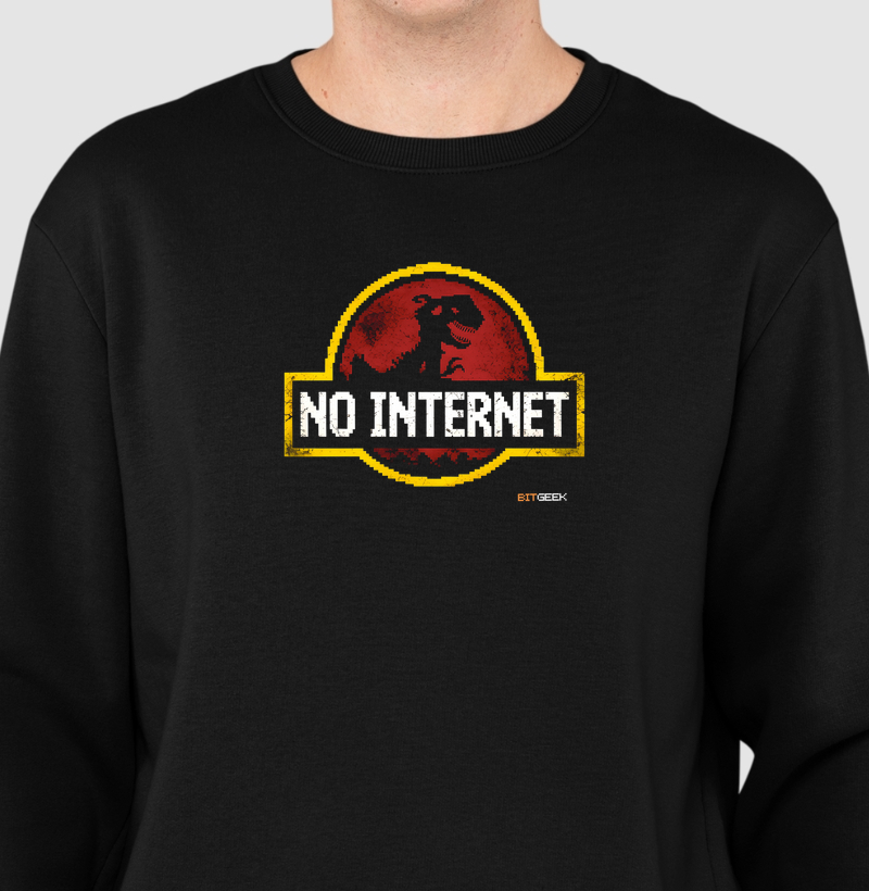 Suéter Moletom No Internet