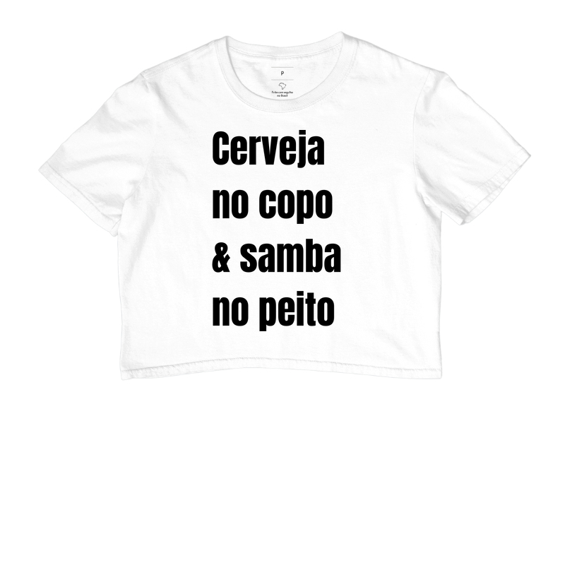Camisa Cerveja no Copo