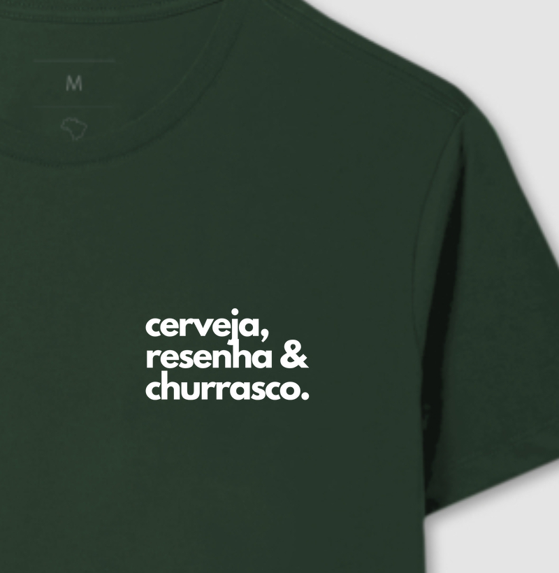 Cerveja, resenha & churrasco