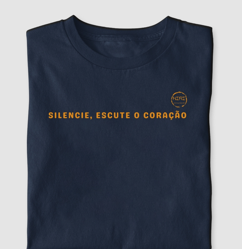 Camiseta KIRI - Silencie, Escute o Coração 2