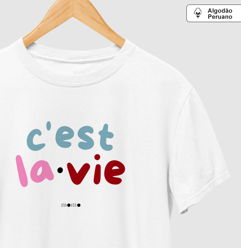 C'est La Vie Algodão Peruano