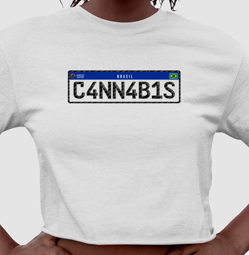 Cropped BR00061 Placa Cannabis