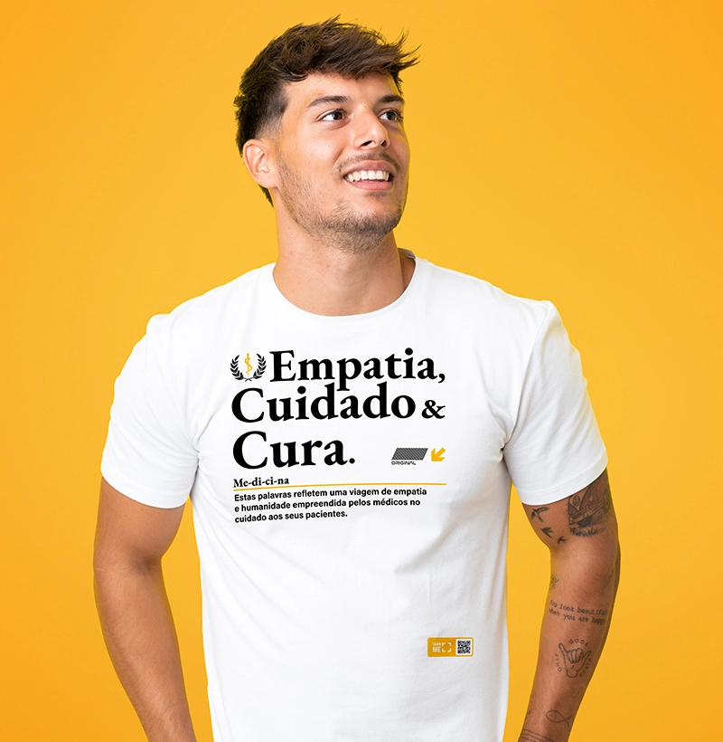 Camiseta Medicina Empatia