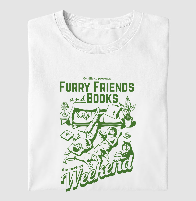 Furry friends and books, the perfect weekend
