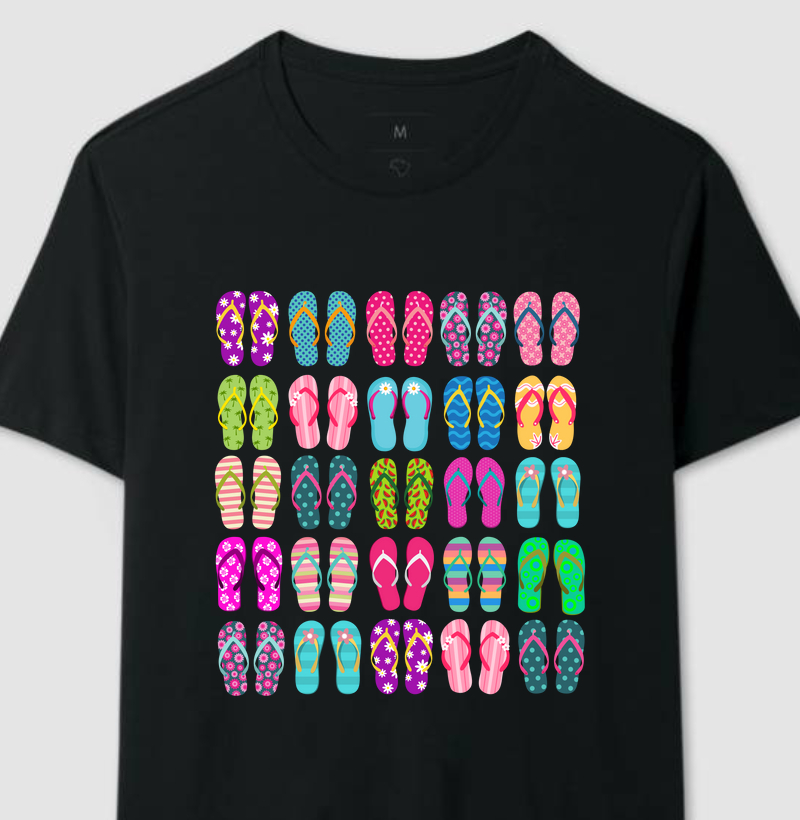 Camiseta Chinelinhos