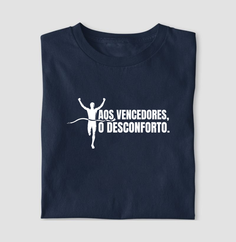 Camiseta Aos vencedores.