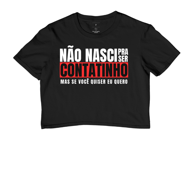 Não nasci pra ser contatinho