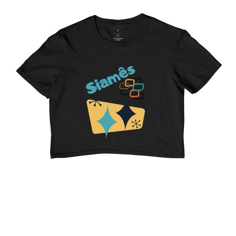 Camiseta Gato Siamês