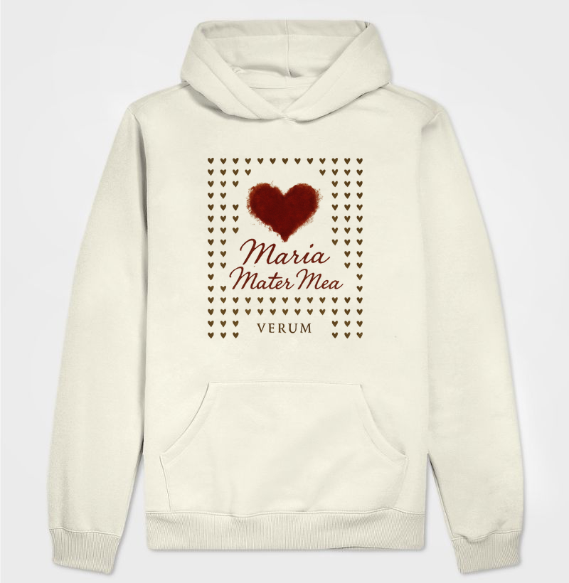 HOODIE CORAÇÃO DE MARIA