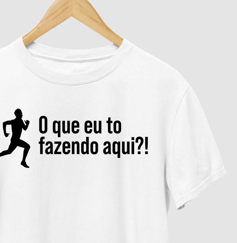 O que eu to fazendo aqui?!