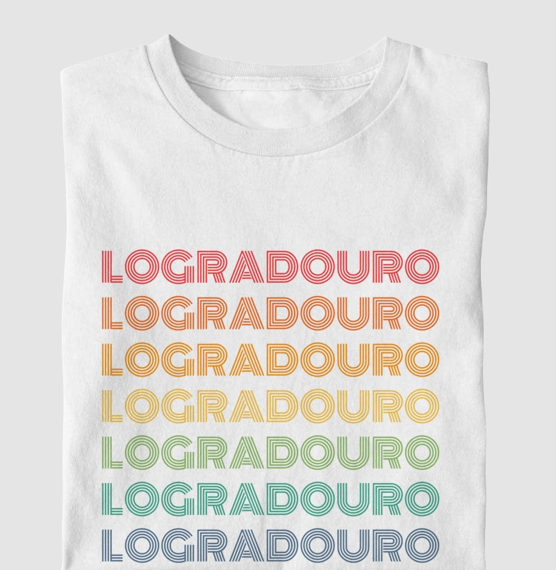 Logradouro Letreiro Retrô
