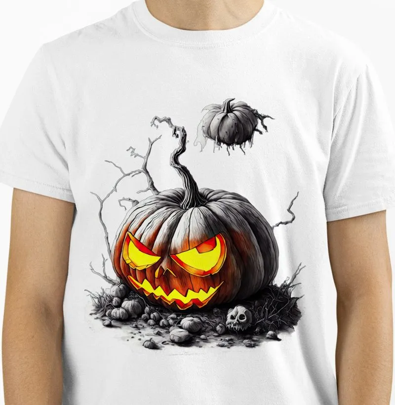 Abóbora De Halloween Assustadora