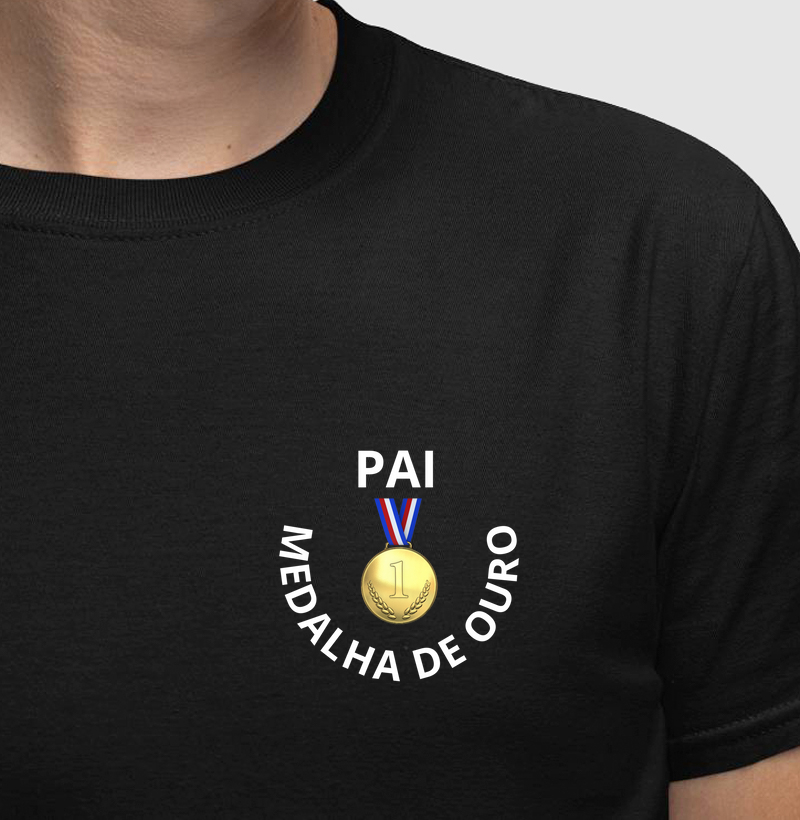 Pai Medalha de Ouro (Modelo 1)