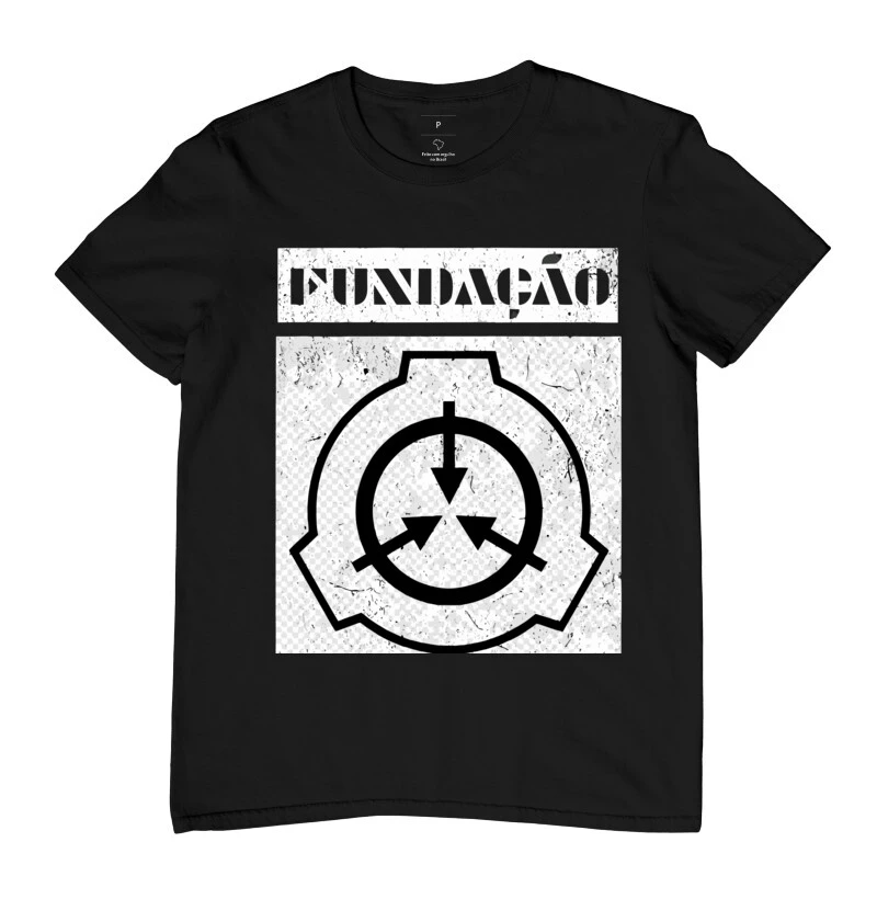 CAMISA PRETA FUNDAÇÃO 