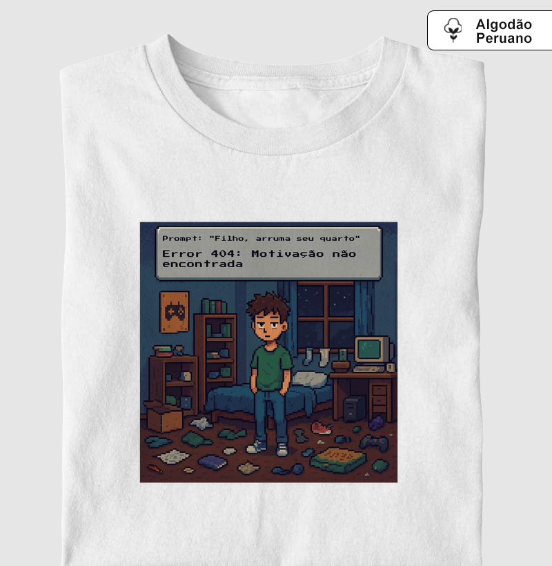 Filho arruma o seu quarto error - pixel