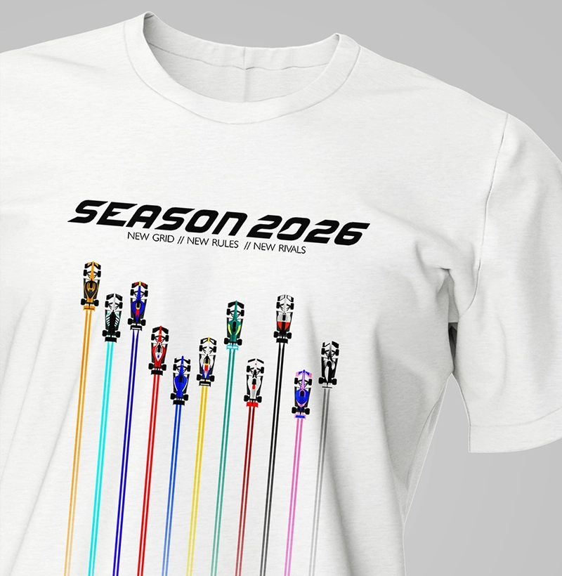 Camiseta "Colors of Speed 2026 Edition"