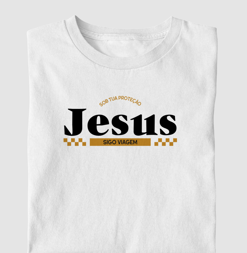 Camiseta Cristã Proteção Divina