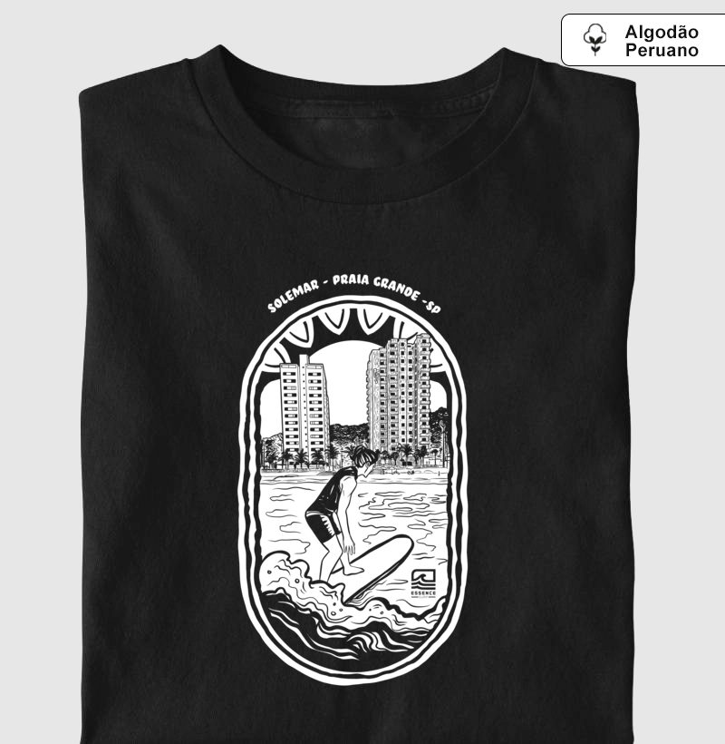 "Surf no Solemar PG-SP" - PB (Algodão Peruano)