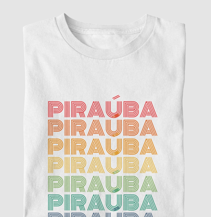 Piraúba Letreiro Retrô
