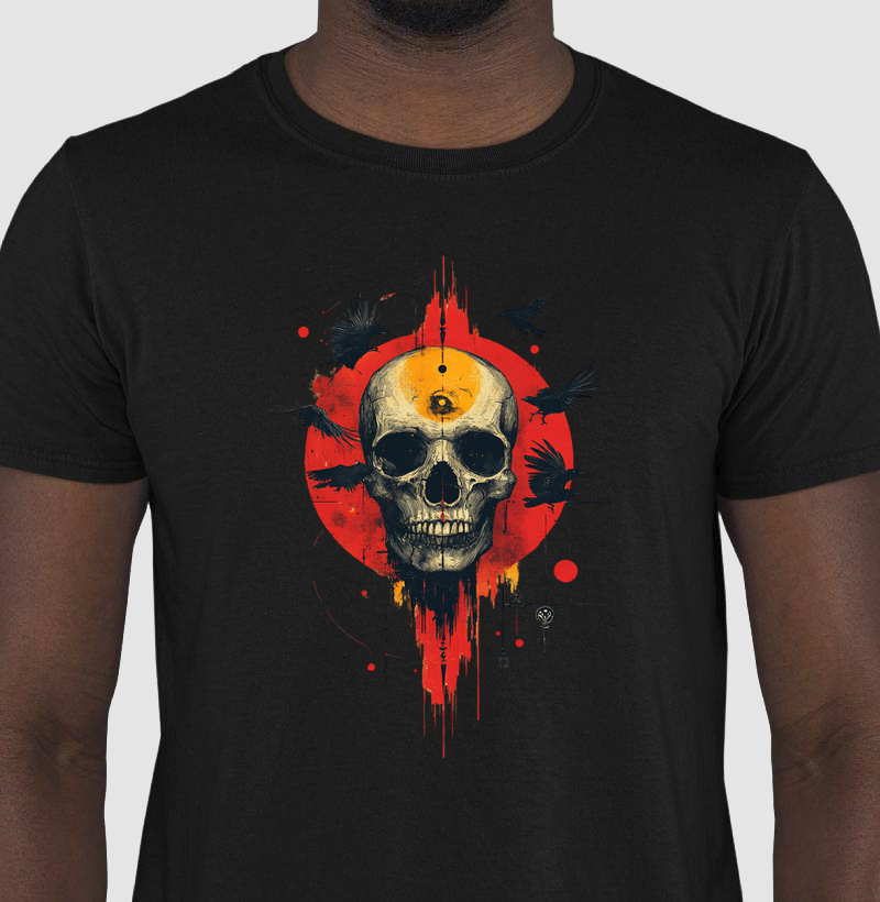 Camiseta Crânio