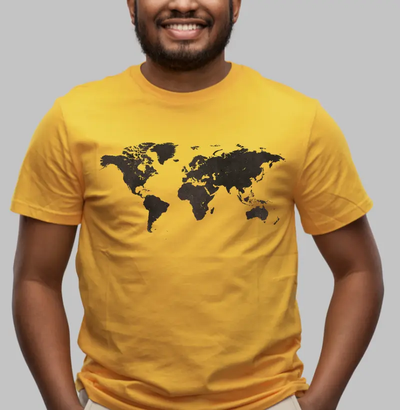 Camiseta Viajante Globo