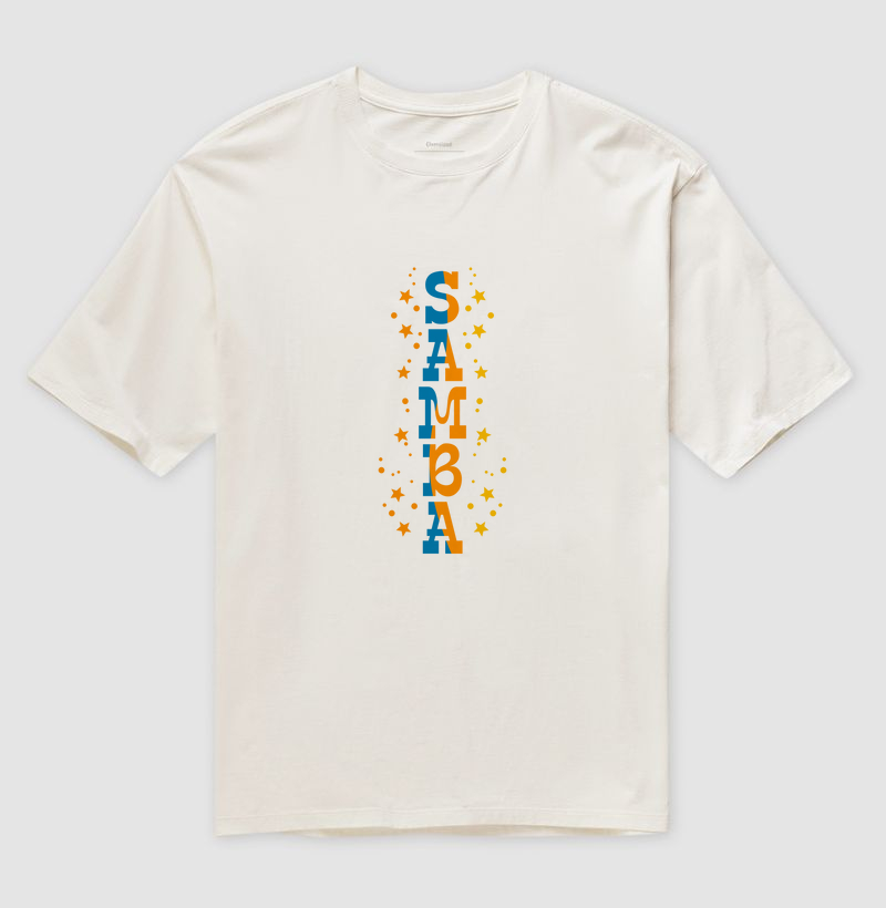 Camiseta Samba Vertical
