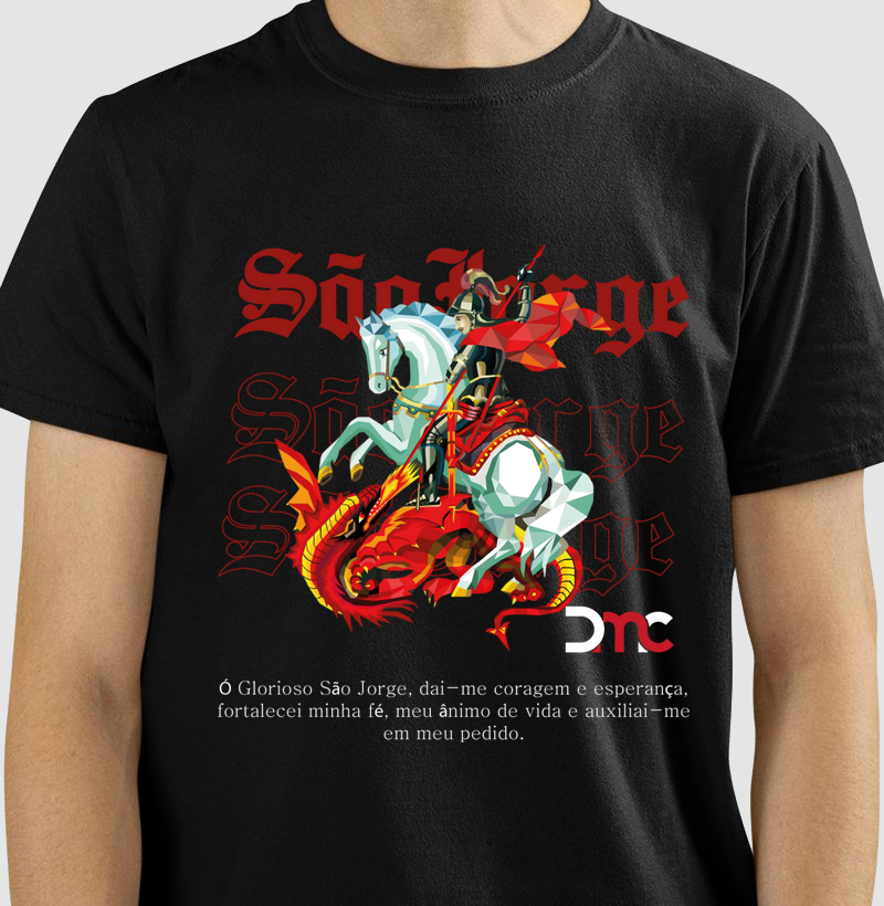 Camisa DMC São Jorge 🔥🐉