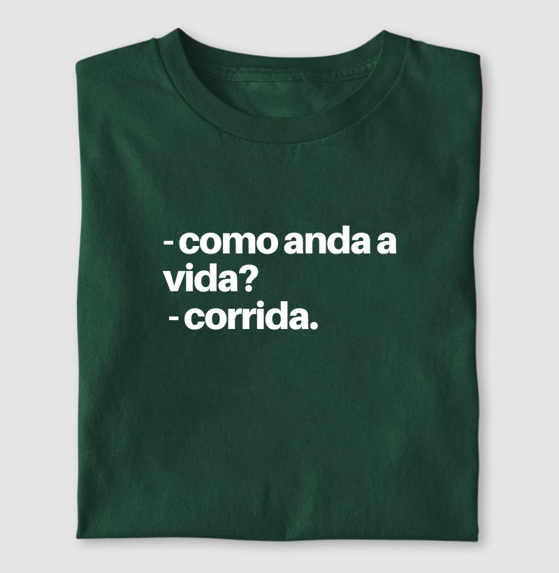 Camiseta Vida Corrida