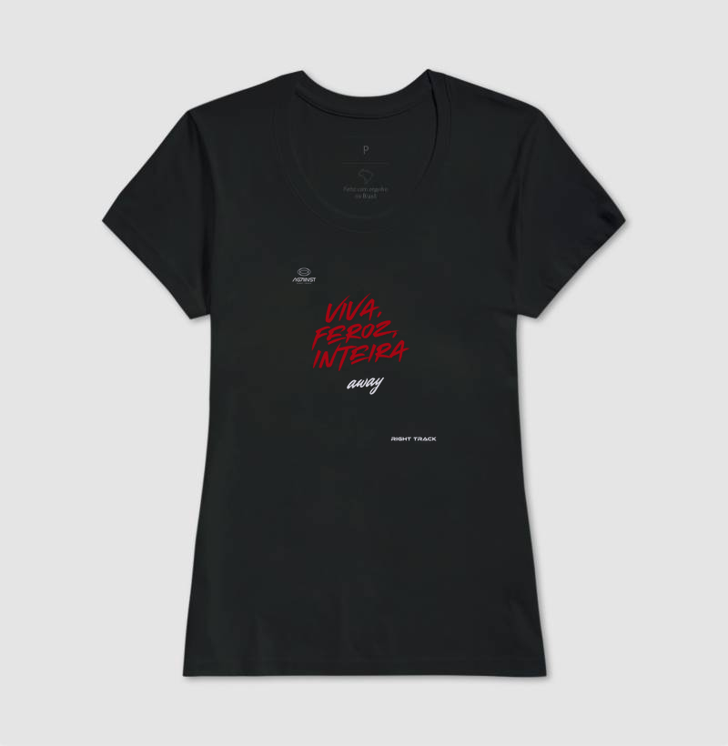 Camiseta Viva, Feroz,Inteira