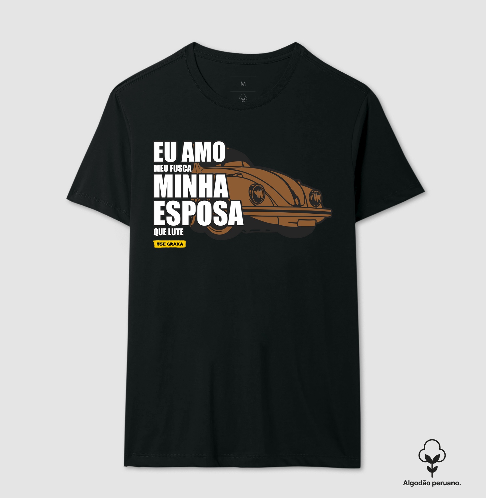 Eu Amo Minha Esposa Fusca Marrom