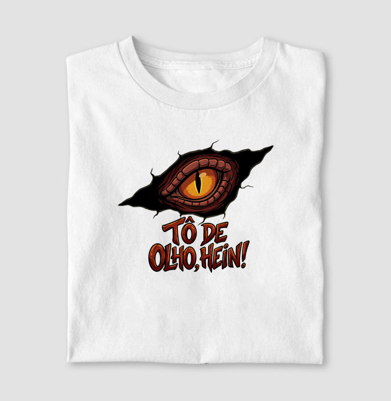 Camisa Algodão Estampada To De Olho Hein Premium