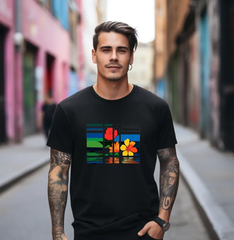 Camiseta Reflexões tropicais