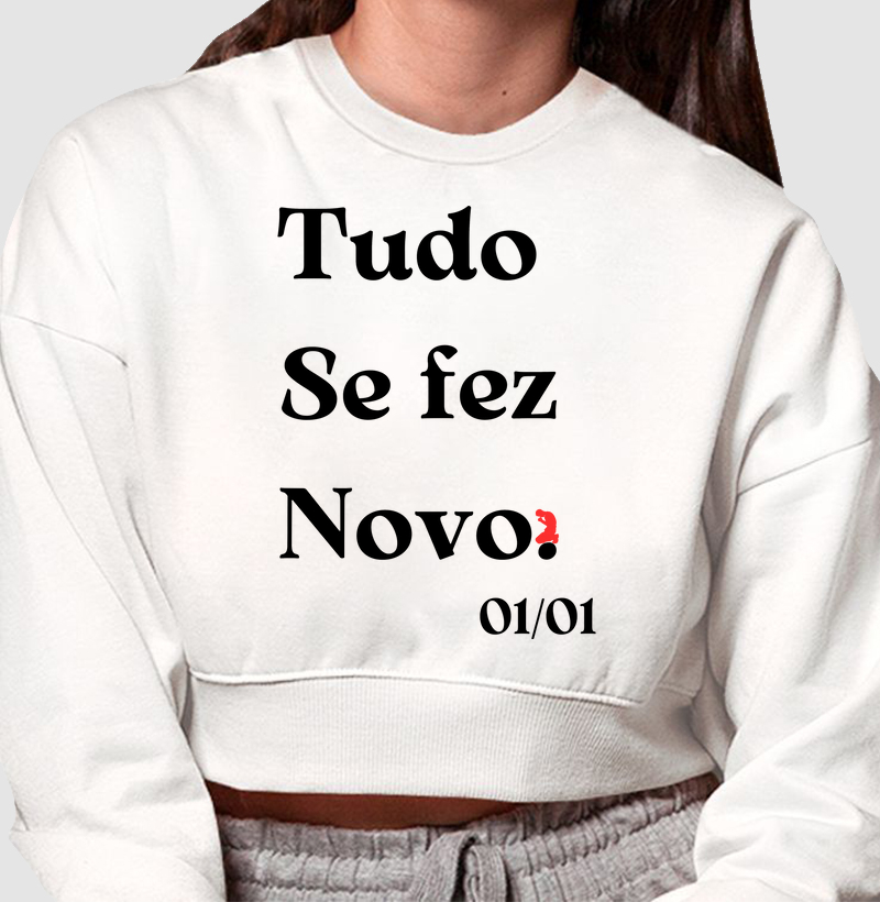Tudo Se fez Novo. (letra preta)