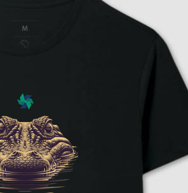 Camiseta jacaré