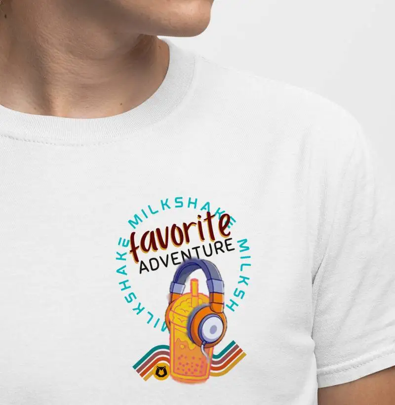 camiseta milkshake pop