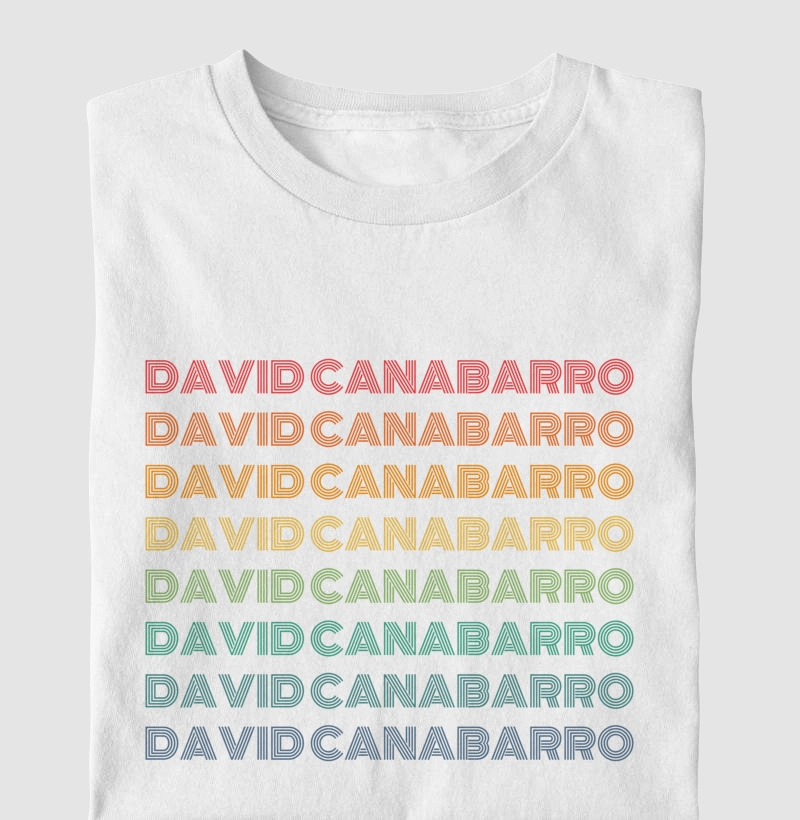 David Canabarro Letreiro Retrô