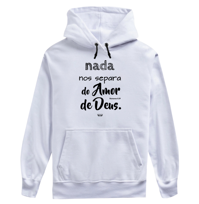Camiseta Personalizada Nada nos separa do Amor de Deus Rm 8.39