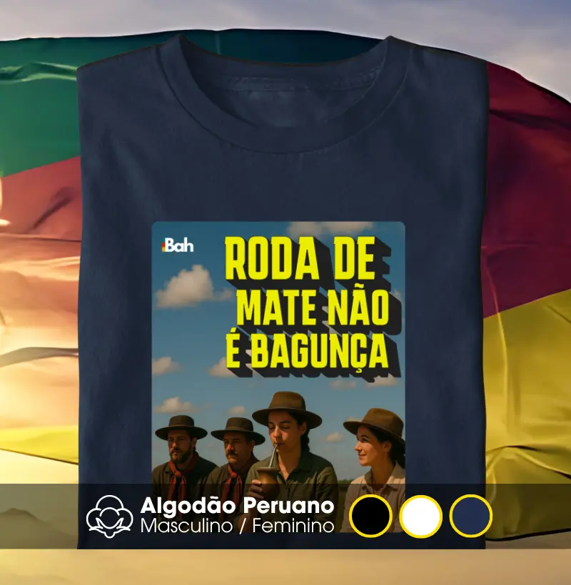 Roda de mate não é bagunça