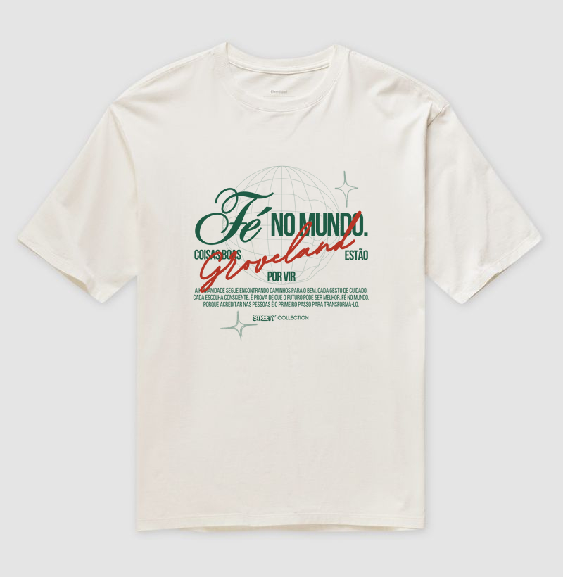 OVERSIZED FÉ NO MUNDO