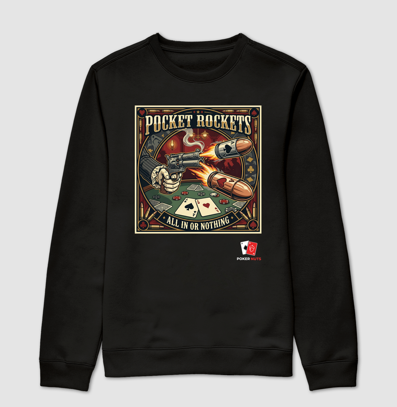 Moletom Suéter Pocket Rockets